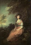 Thomas Gainsborough Mrs Richard Brinsley Sheridan Sweden oil painting artist